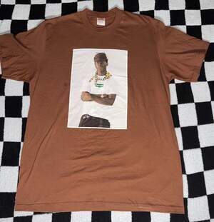 Supreme Tyler, The Creator Photo Tee Brown FW24 Size Large